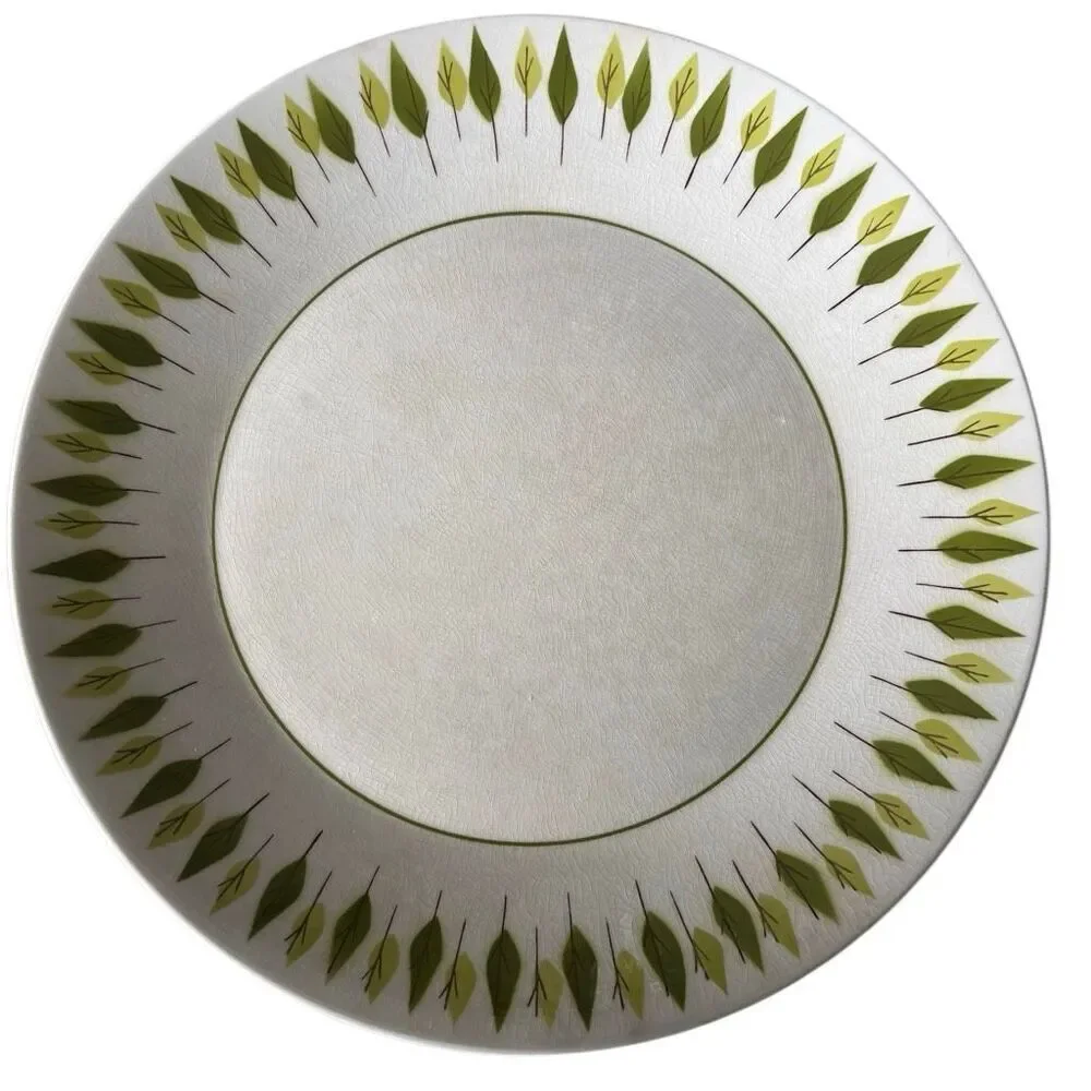 2 Micasa Cera-Stone 3038-M Verde 10 1/4” Dinner Plates Japan *Read*